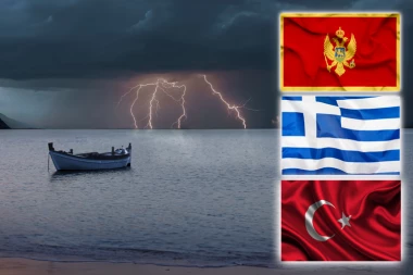 SEPTEMBARSKA PROGNOZA ZA TURSKU, GRČKU I CRNU GORU! Da li će ciklon Boris poplaviti i naša omiljena letovališta? (FOTO, VIDEO)