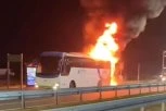 ZAPALIO SE AUTOBUS! Išao linijom koju Srbi svaki dan koriste