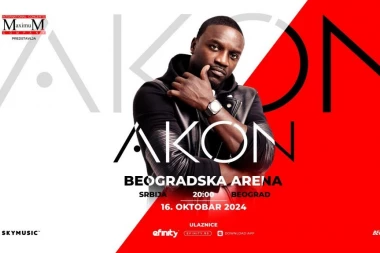 Dugoočekivani solo koncert legende hip-hop i R&B muzike AKONA, 16. oktobra u Beogradskoj Areni!