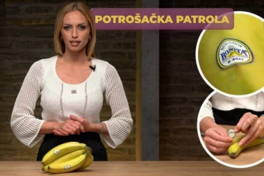 Potrošačka patrola: Ne kupujte banane dok ne proverite ove brojke! Dobro pazite!