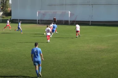 ODLIČNA PARTIJA DOMAĆINA U TOPOLI: Gosti iz Velikog Gradišta nisu imali previše prilika za gol!