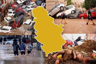 PRETI LI SRBIJI ŠPANSKI SCENARIO? Poplave odnele 60 života, a ovo posebno zabrinjava! Pogledajte MAPE (FOTO/VIDEO)