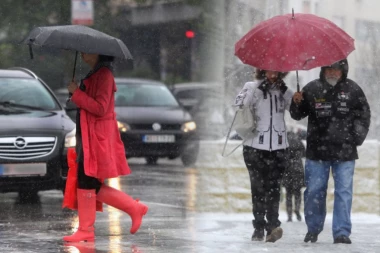 I DANAS NIGDE BEZ KIŠOBRANA! Moguća i grmljavina, a EVO kakvo nas vreme očekuje narednih dana!