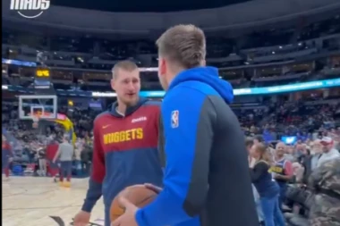 ŠTA JE JOKIĆ REKAO DONČIĆU? Nikola i Luka proćaskali pre duela! (VIDEO)