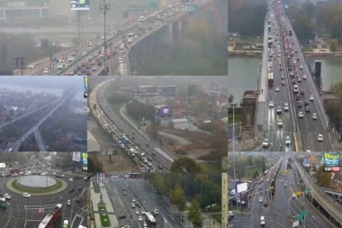 POVRATAK PAKLENIH GUŽVI NA BEOGRADSKE ULICE! Kataklizma na auto-putu, Gazela i Pančevački most pred pucanjem (FOTO)