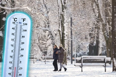 OVAJ DAN SLEDEĆE SEDMICE DONEĆE 20°C, PA DRASTIČNO ZAHLAĐENJE, KIŠU I SNEG: Evo kada se očekuje i olujni vetar