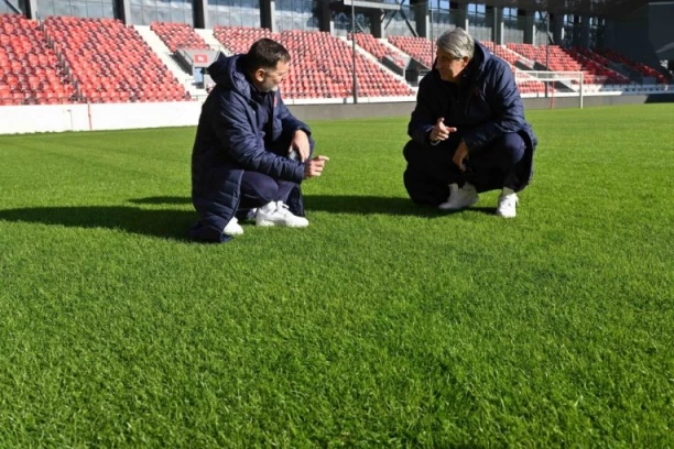 TO JE NEVEROVATNO: Evo u kakvom je sada stanju teren stadiona Dubočica, pred meč odluke za Srbiju (FOTO)