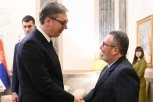 VIŠE OD SPORTA: Predsednik Vučić sa čelnicima evropske i svetske odbojkaške federacije!