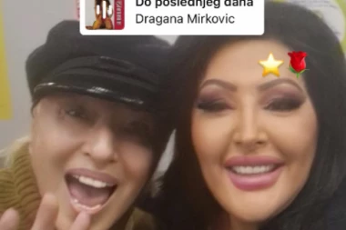 HIT OBJAVA POZNATE GLUMICE ZAPALILA MREŽE: Mirjana Karanović u zanosu sa Draganom Mirković: "Do poslednjeg daha..." (FOTO)