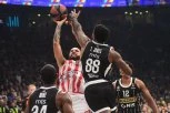 PARTIZAN BAŠ NE VOLI CRVENO-BELO: Olimpijakos pao u grotlu Arene za drugu u nizu