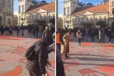 KAKVI SU IM PROTESTI, TAKVA IM JE POLITIKA! Opozicija za sobom ostavila Novi Sad u haosu (VIDEO)