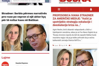 "Vučić je ključni putinov čovek na Balkanu"  Ujedinjeni udar islamista i Kurtijevih medija