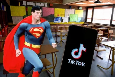 DETE U BEOGRADU SLOMILO RUKU ZBOG NOVOG TIKTOK IZAZOVA! Lete kao SUPERMEN,  a onda...