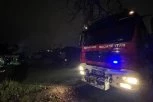 DRAMA U LESKOVCU! Zapalio se autobus! VATRA BUKNULA U ZADNJEM DELU VOZILA