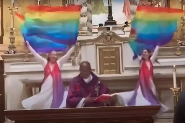 GOSPODI POMILUJ! PRESEDAN U HRIŠĆANSTVU: Održano bogosluženje za pripadnike LGBT populacije (VIDEO)