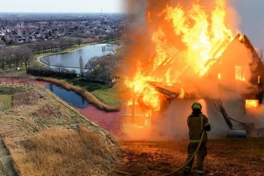 HOROR! Jeziv požar kod Kikinde! ŽENA ŽIVA IZGORELA