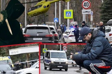 PRIPADA LI UBICI? Policija na klupi pored škole strave u Zagrebu pronašla CRNU FANTOMKU