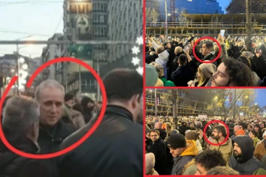 OPOZICIONI "STUDENTI" NA PROTESTIMA! Ponoš, Miljuš i Lazović vode kolo na Slaviji - Radomir poziva na STRANU INTERVENCIJU (FOTO)