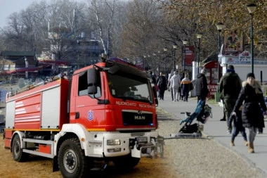 POŽAR NA ADI CIGANLIJI! Kulja dim, vatrogasci već na terenu! (VIDEO)