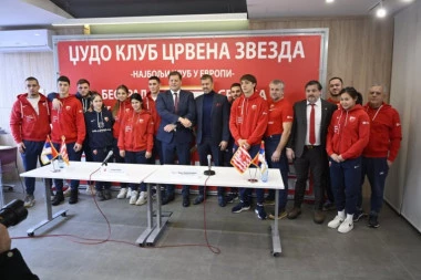 Produžetak uspešne saradnje između Džudo kluba Crvena zvezda i kompanije Sport Time Balkans