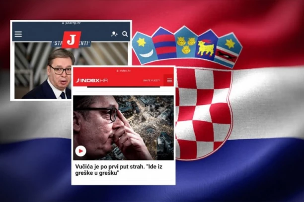 HRVATSKI MEDIJI OPSEDNUTI VUČIĆEM! Gebelsovskim metodama okreću Srbe jedne protiv drugih, huškaju sukobe i BODRE OPOZICIJU