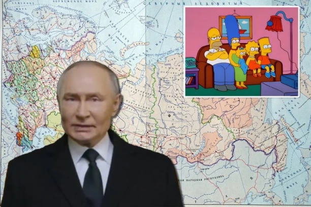 PUTIN OBNAVLJA SOVJETSKI SAVEZ, SIMPSONOVI ISTO PREDVIDELI! Očekuje se da u 2025. dođe do neverovatnih geopolitičkih tektonskih promena! RUSIJA OSVAJA SVET?! (VIDEO)