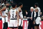 PARTIZAN BIO BLIZU, ALI PREOKRETA JOŠ NEMA! Loša odbrana crno-belih drži Panatinaikos u igri!