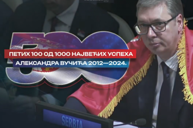 PETIH 100 OD 1000 NAJVEĆIH USPEHA ALEKSANDRA VUČIĆA: Za period od 2012. do 2024. godine (VIDEO)