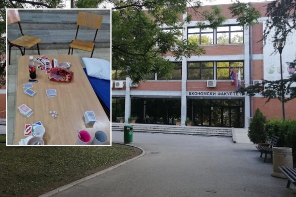 NE ZNAJU DA BACE SMEĆE I POČISTE ZA SOBOM! Da li su ovo STUDENTI koji su budućnost Srbije ili je reč o političkim aktivistima koji su PROTEST pretvorili u BRLOG? (FOTO)