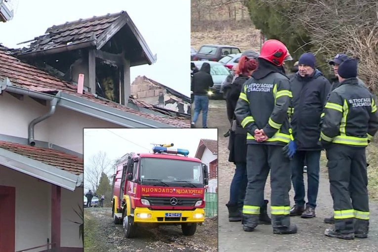 PORODICE JOŠ NE ZNAJU DA LI SU IM NAJMILIJI ŽIVI! Scene ispred izgoreloh doma za stare u Barajevu JEZIVE, ljudi jecaju na sav glas!