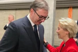 "UVEK JE LEPO SRESTI ISKRENOG PRIJATELJA SRBIJE"! Vučić u Davosu sa Ursulom fon der Lajen (FOTO)