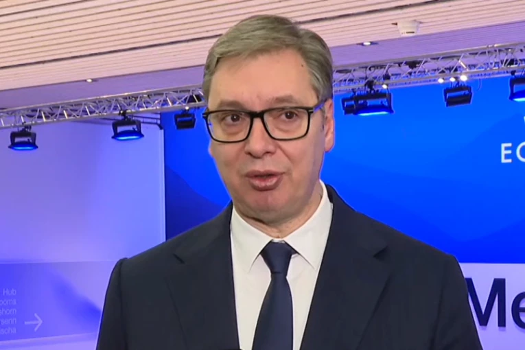 PREDSEDNIK VUČIĆ IZ DAVOSA: Tramp goruća tema na forumu, sutra ću se sastati sa Zelenskim (VIDEO)