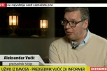 Vučić: Danas 98 škola obustavilo rad, nisam srećan dok i jedno dete ne ide na nastavu