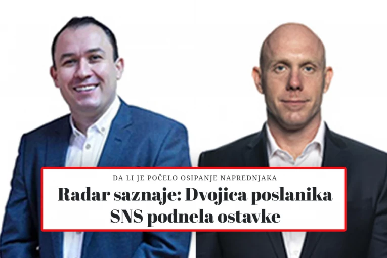 UDARNA VEST ŠOLAKOVOG "RADARA" OZBILJNO ZASMEJALA SVE U SNS! Evo šta se dešava sa poslanicima Bajićem i Vujkovićem, koji su "morali" da podnesu ostavke!