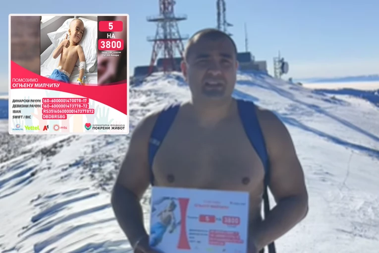 VLADIMIR JE SKORO GO NA -9 OSVOJIO BESNU KOBILU! Sa vrha planine, srpski ledeni čovek objasnio ZBOG KOGA je ovo uradio (FOTO/VIDEO)