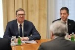 VUČIĆ SE SASTAO SA TAJANIJEM! Uskoro izjave za medije u Palati Srbija