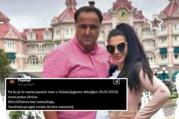 GORE DRUŠTVENE MREŽE: Tviteraši tvrde da je Zoran Babić kupio stan u Dubaiju od 850.000 evra, on kaže da su to gluposti!