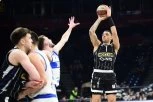 PARTIZAN RUTINSKI PROTIV ZADRA! Crno-beli bez problema do trijumfa, MEČ OBELEŽIO INCIDENT TAJRIKA DŽONSA!