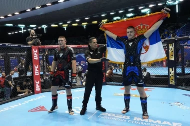 NEMANJA BLAGOJEVIĆ VICEŠAMPION EVROPE U MMA: Kontroverzna odluka sudije bacila senku na finale