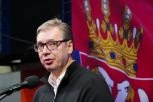 DRUGI DAN POSETE PREDSEDNIKA BRANIČEVSKOM OKRUGU: Vučić u manastiru Zaova!