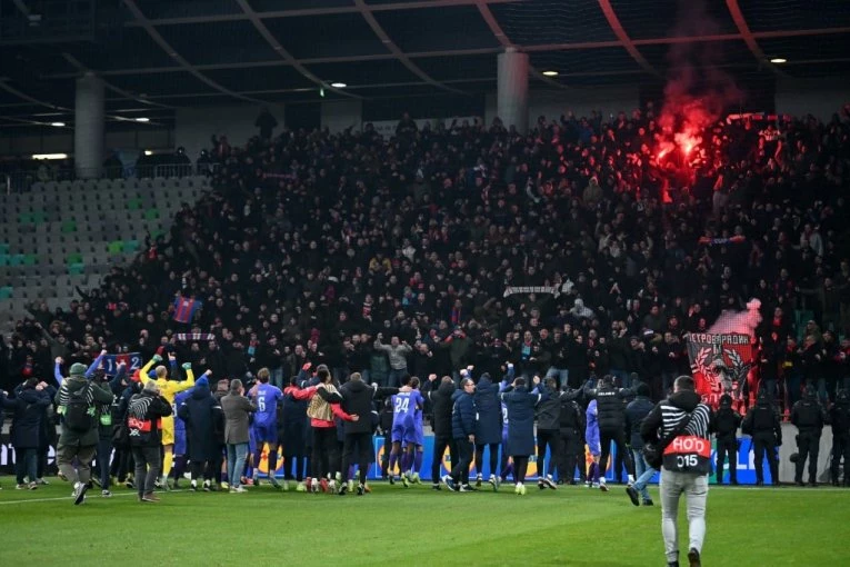 BANJALUČANI POKORILI BEČ! Evo kako je izgledao prvi gol i slavlje nakon toga! (VIDEO)