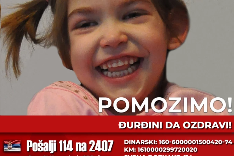 Pomozimo Đurđini slanjem 114 na 2407