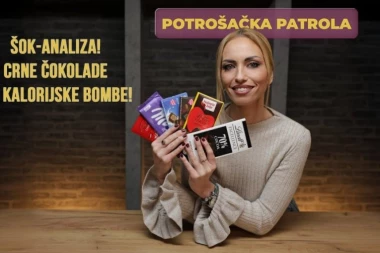 ŠOK-ANALIZA!  Crne čokolade su kalorijske bombe! (VIDEO)