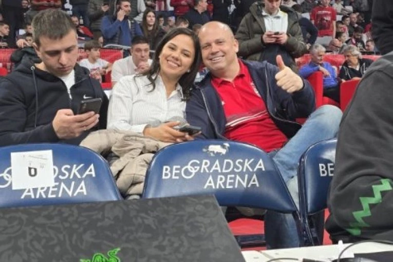 EKSLUZIVNO! MIKEC POZIRAO ZA REPUBLIKU! Zlatni strelac prati Zvezdu Meridianbet u Areni! (FOTO)