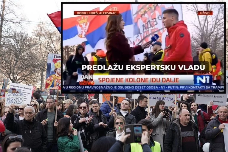 OVO JE PRAVO LICE I NAMERA PROTESTA! Snimak koji dokazuje da OPOZICIJA DIKTIRA i da preko studenata ŽELI DA RUŠI VLAST! (VIDEO)