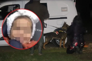 REPUBLIKA U UBU! JEZIVE SCENE NA MESTU GDE JE NESTALA MALA DUNJA (2): Policija i građani tragaju za devojčicom (FOTO/VIDEO)