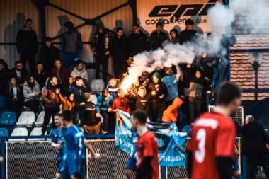 NAVIJANJE, PESMA, STRAST: Atmosfera iz Vinče koju bi poželeli mnogi superligaši! (FOTO GALERIJA)