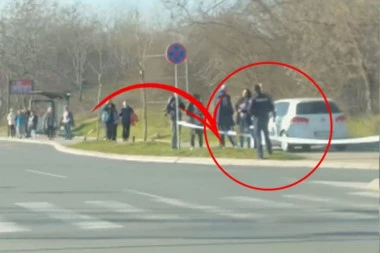 HOROR NA BEŽANIJI! Prolaznici pronašli beživotno telo muškarca na trotoaru!(VIDEO)