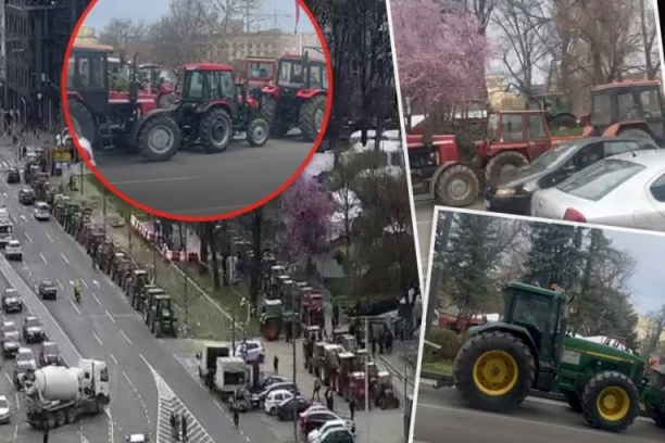 "NJIHOVA BORBA JE I NAŠA BORBA!" Poljoprivrednici traktorima opkolili Pionirski park – studenti bezbedni i istrajni u svojim zahtevima (FOTO/VIDEO)