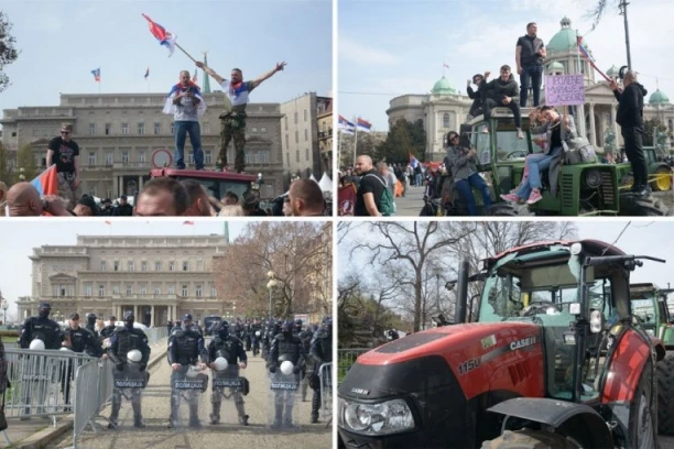 PRVE BROJKE! Evo koliko ljudi je na protestu u ovom trenutku!